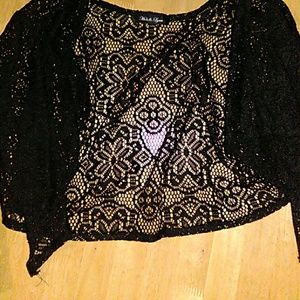 Dark handmade sweater